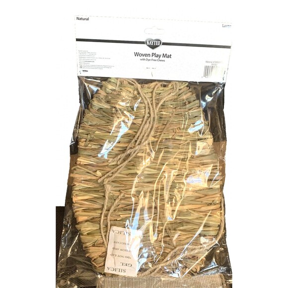 Kaytee Natural Woven Play Mat, Large for Small Animals Pets New - Picture 2 of 3